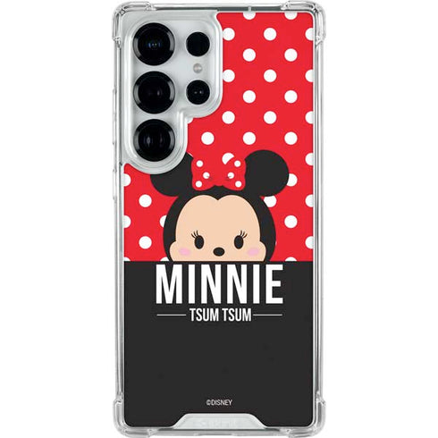 Disney Tsum Tsum Minnie Mouse Galaxy S25 Ultra Clear Case
